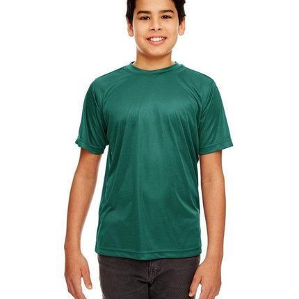 UltraClub 8420Y: Youth Cool & Dry Sport Performance Interlock T-Shirt