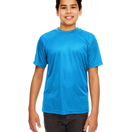 UltraClub 8420Y: Youth Cool & Dry Sport Performance Interlock T-Shirt, Extended Colors 2
