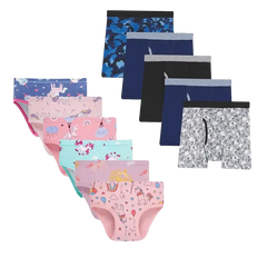 Underwear Kids in Boots