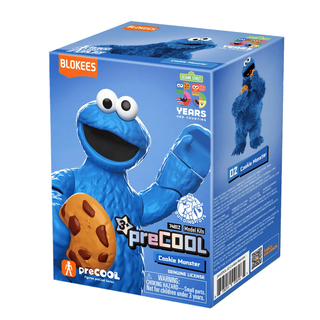 Blokees Sesame Street preCOOL Cookie Monster Kids in Boots