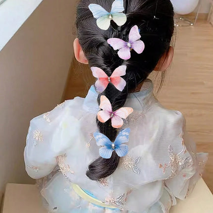 267pcs Kids Girls Multicolor Hair Scrunchies, Bow Hair Clips, Rabbit Ears Headbands, Hair Ties, Cute Hair Accessories Set