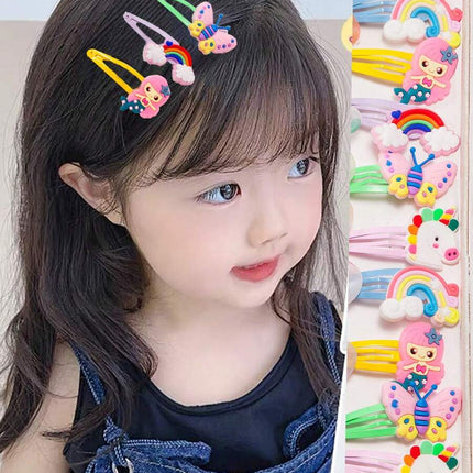 267pcs Kids Girls Multicolor Hair Scrunchies, Bow Hair Clips, Rabbit Ears Headbands, Hair Ties, Cute Hair Accessories Set