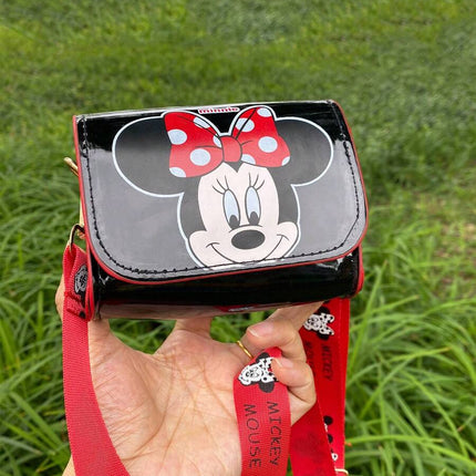 1pc Disney Stitch Cartoon Fashion Kids One Shoulder Crossbody Snack Bag, Cute & Stylish For Girls