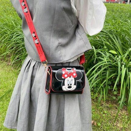 1pc Disney Stitch Cartoon Fashion Kids One Shoulder Crossbody Snack Bag, Cute & Stylish For Girls
