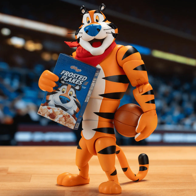 Jada Toys Mascot Series Flosted Flakes Tony the Tiger (1:12 Scale) Kids in Boots