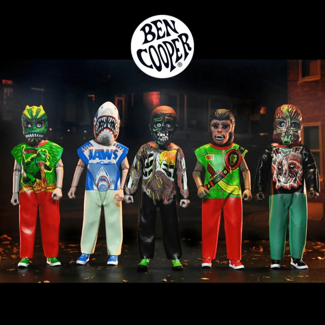 NECA Ben Cooper Costumes Series 7 Set of 5 (6" Clothed Figures) Kids in Boots