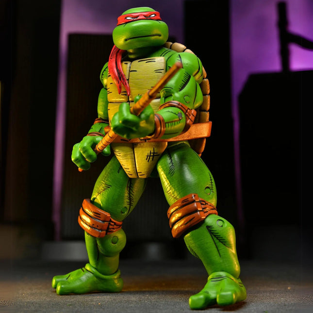 NECA Teenage Mutant Ninja Turtles Donatello (Mirage Comics) Kids in Boots