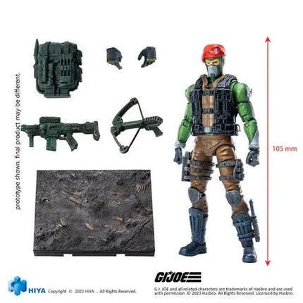 Hiya Exquisite Mini Series G.I. Joe Beach Head Kids in Boots
