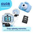LightBlue / Camera + Waterproof Case