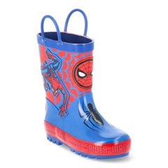 Spiderman Toddler Boys' Rain Boots – Web-Slinging Fun for Rainy Days Kids in Boots