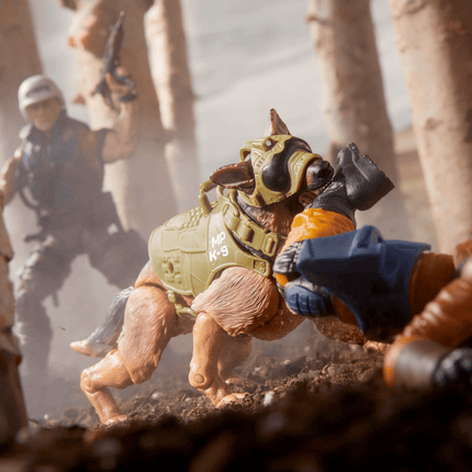 G.I. Joe Classified Series #157 Christopher "Law" Lavigne & "Order" (German Shepherd Dog) Kids in Boots