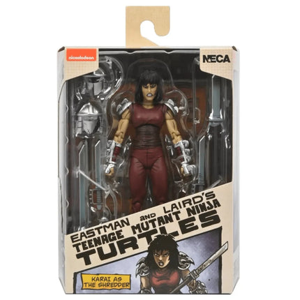 NECA Teenage Mutant Ninja Turtles City at War Karai (Mirage Comics) Kids in Boots