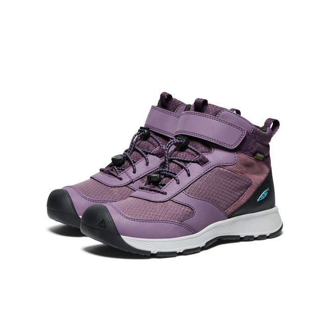 Big Kids' Skua Waterproof Boot  |  Black Plum/Plum Perfect