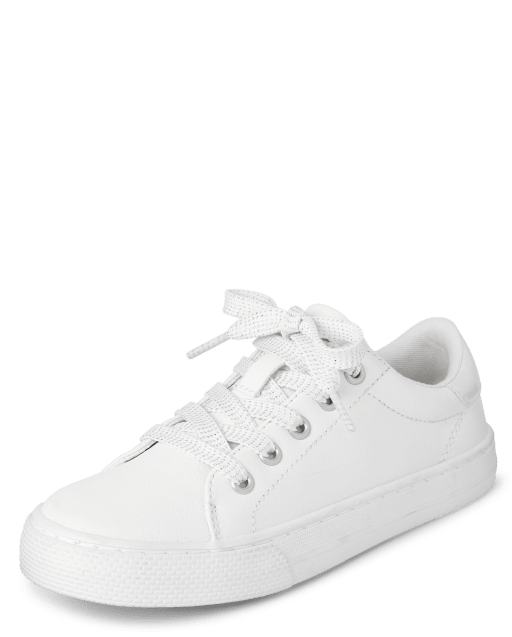 Girls Low Top Sneakers - whiteGirls Low Top Sneakers - white