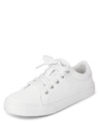Girls Low Top Sneakers - whiteGirls Low Top Sneakers - white
