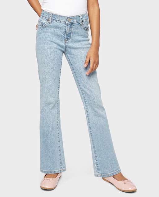 Girls Bootcut Jeans - blueGirls Bootcut Jeans - blue