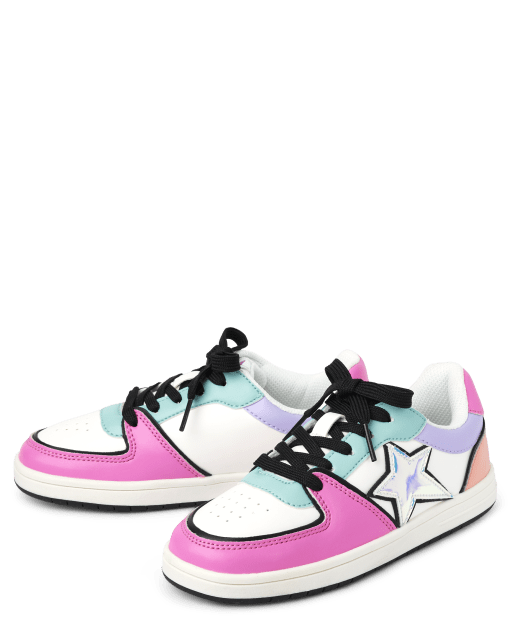 Girls Colorblock Low Top Sneakers - multiGirls Colorblock Low Top Sneakers - multi