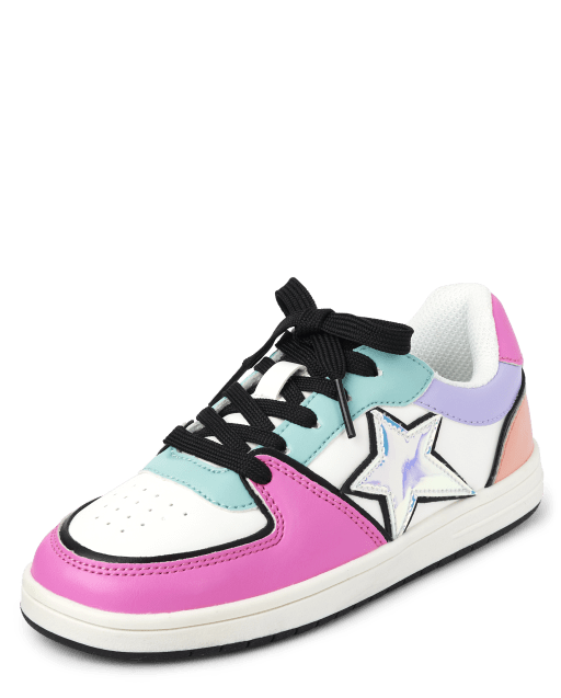 Girls Colorblock Low Top Sneakers - multiGirls Colorblock Low Top Sneakers - multi