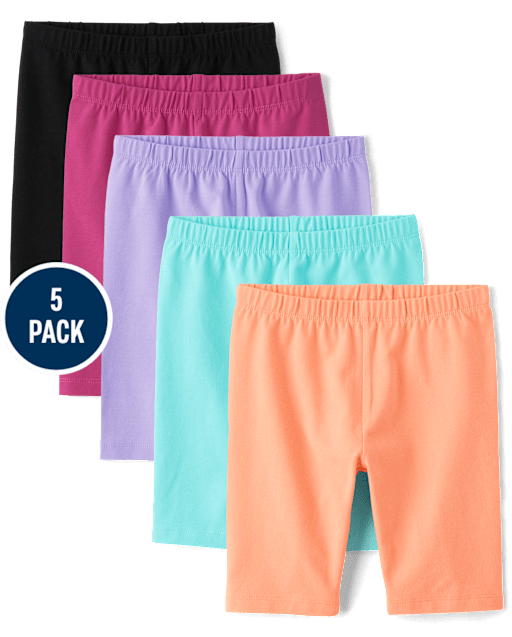 Girls Bike Shorts 5-Pack - multiGirls Bike Shorts 5-Pack - multi