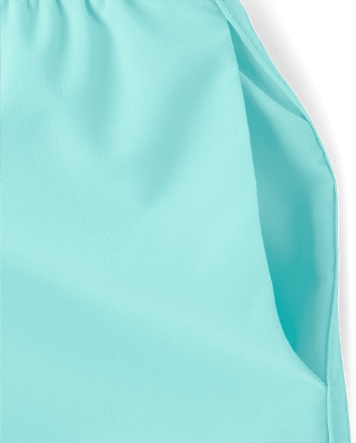 Girls Quick Dry Lined Shorts - blueGirls Quick Dry Lined Shorts - blue