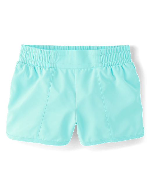 Girls Quick Dry Lined Shorts - blueGirls Quick Dry Lined Shorts - blue