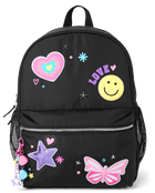 Girls Icon Patch Backpack - multiGirls Icon Patch Backpack - multi