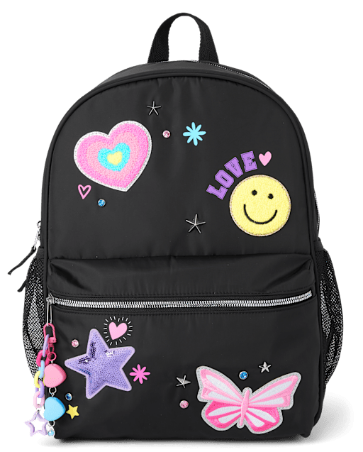 Girls Icon Patch Backpack - multiGirls Icon Patch Backpack - multi