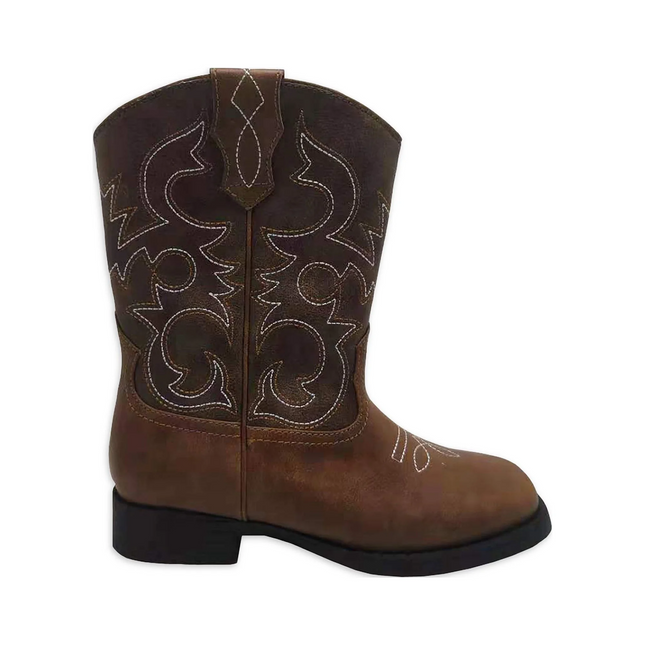 Little & Big Boys' Cowboy Western Boots – Rugged Style for Young Cowboys