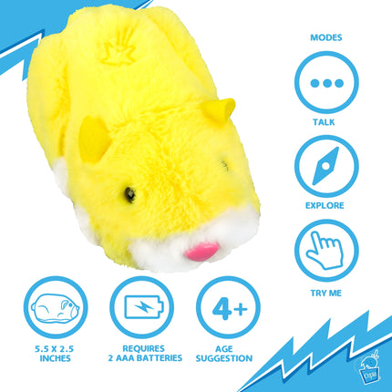 Zhu Zhu Pets Electronic Hamster Toy, Multiple Characters Available, for Girls & Boys Ages 4+