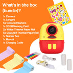 Red and Yellow / Camera + Colored Paper Refill