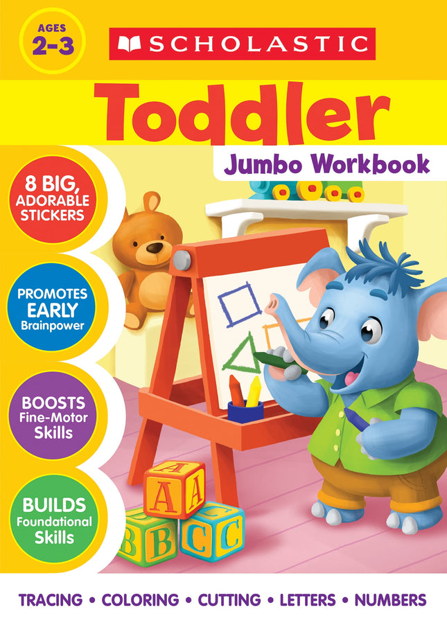 Scholastic Toddler Jumbo Workbook (Paperback)