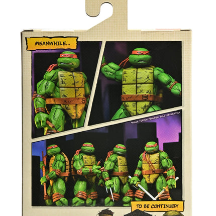 NECA Teenage Mutant Ninja Turtles Michelangelo (Mirage Comics) Kids in Boots