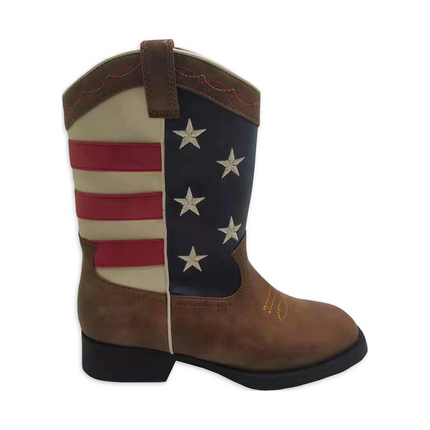 Little & Big Boys' Cowboy Western Boots – Rugged Style for Young Cowboys