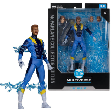 DC Multiverse Exclusive Collector Edition #28 Lighting Lad (Legion of Super-Heroes) Kids in Boots