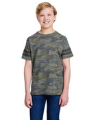 LAT 6137: Youth Football Fine Jersey T-Shirt