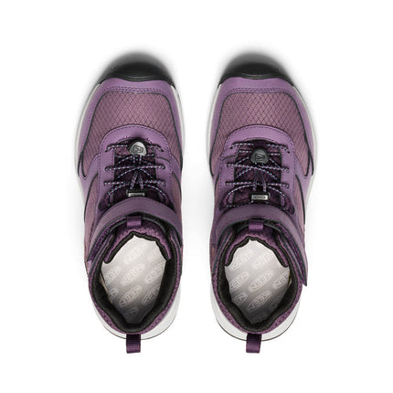 Big Kids' Skua Waterproof Boot  |  Black Plum/Plum Perfect