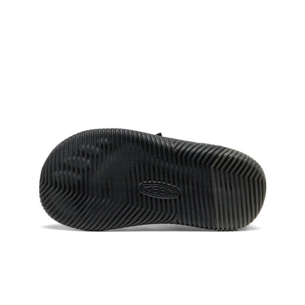 Little Kids' KNX Leather Sneaker  |  Triple Black