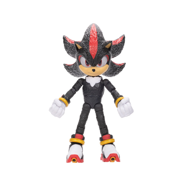 Sonic The Hedgehog 3 Movie 5 inch Shadow Action Figure 20 Points of Articulation