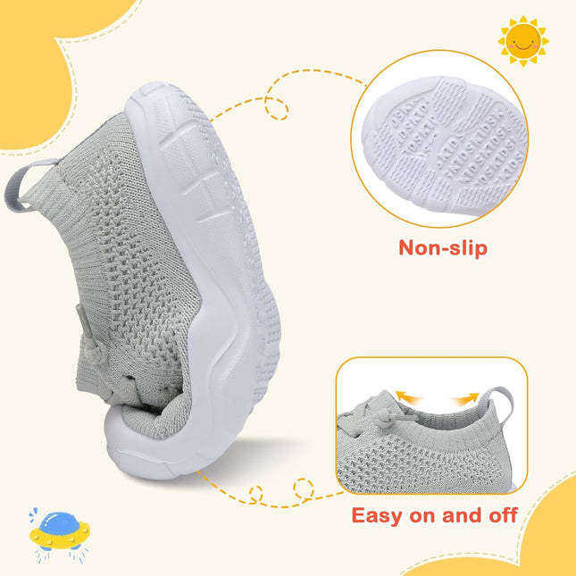 Toddler Shoes Boys Girls Barefoot Shoes Kids Breathable Sneakers Tennis Shoes Slip on Shoes