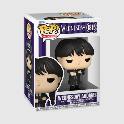 Wednesday Addams in Black Coat Funko Pop! Figure