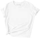 Girls Solid Color Short Sleeve T-Shirt