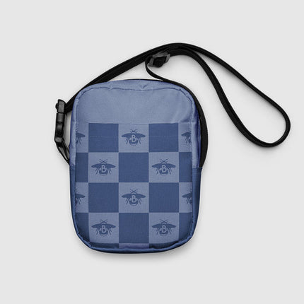 Bridgerton Bee Checkered Crossbody Bag