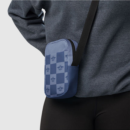 Bridgerton Bee Checkered Crossbody Bag