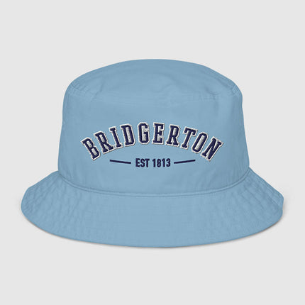 Bridgerton Varsity Bucket Hat [Slate Blue]