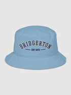 Bridgerton Varsity Bucket Hat [Slate Blue]