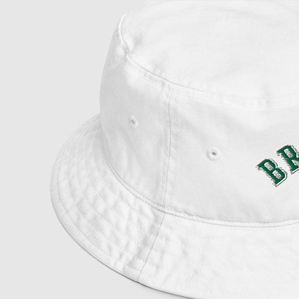 Bridgerton Varsity Bucket Hat [White]