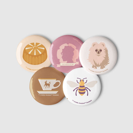 Bridgerton Icons 5 Pin Set