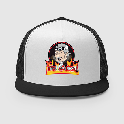 Cobra Kai Miyagi Fang Karate Flat Bill Hat