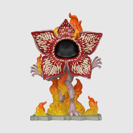 Stranger Things Exclusive Demogorgon On Fire Funko Pop! Premium Figure