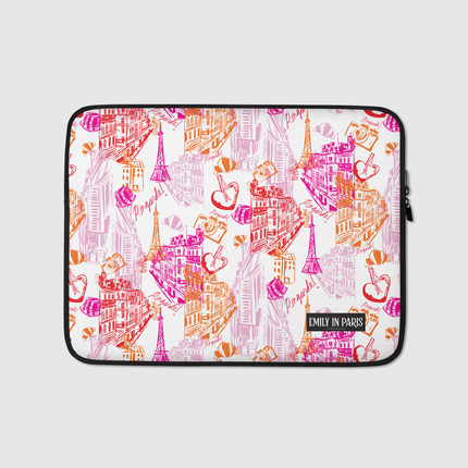 Emily in Paris City Laptop Sleeve